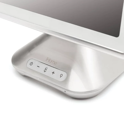 IHome 10" X 13" Reflect PRO Portable Lighted LED Vanity Makeup Mirror With Bluetooth Audio 4 IHome 10" X 13" Reflect PRO Portable Lighted LED Vanity Makeup Mirror With Bluetooth Audio - Image 4