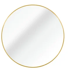 APRILSOUL Gold 16 Inch Metal Round Bathroom Mirror -Umbra Home Decor Shop GUEST 30d790c7 d8b9 4bb4 bd3b 70c553af554f