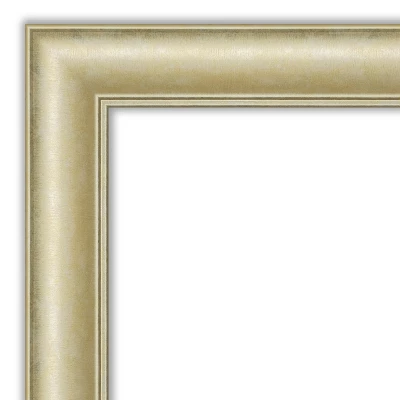 Amanti Art Textured Light Gold Petite Bevel Bathroom Wall Mirror 29 X 23 In. 1 Amanti Art Textured Light Gold Petite Bevel Bathroom Wall Mirror 29 X 23 In.