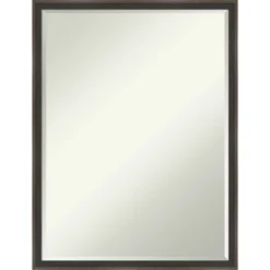 Amanti Art Hardwood Wedge Petite Bevel Wood Bathroom Wall Mirror -Umbra Home Decor Shop GUEST 31584e62 bd97 41ee a6a4 a494902a84a1