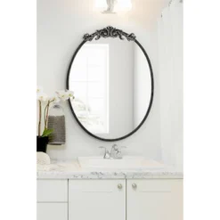 Arendahl Glam Ornate Decorative Wall Mirror - Kate & Laurel All Things Decor -Umbra Home Decor Shop GUEST 3266309c 48bd 418f b8b8 dab71c041454