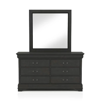 Sliver Dresser And Mirror Set - HOMES: Inside + Out 6 Sliver Dresser And Mirror Set - HOMES: Inside + Out - Image 6