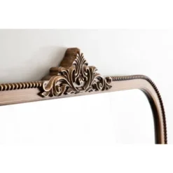 40"x30" Hubanks Arched Wall Mirror Gold - Kate & Laurel All Things Decor -Umbra Home Decor Shop GUEST 34a16ecd de54 4cb5 bb40 9acc03733adf