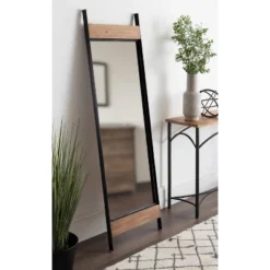 19.2" X 63" Kincaid Full Length Wall Mirror Rustic Brown - Kate & Laurel All Things Decor 7 19.2" X 63" Kincaid Full Length Wall Mirror Rustic Brown - Kate & Laurel All Things Decor -Umbra Home Decor Shop GUEST 362878fa ad7b 4eff b8a7 2ac34f096233