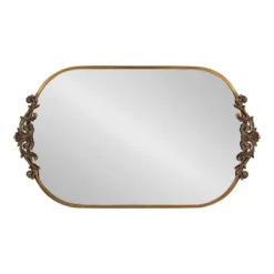 Kate & Laurel All Things Decor 24"x41" Arendahl Capsule Wall Mirror Gold -Umbra Home Decor Shop GUEST 36ae2e3d 91ce 4ff6 a2af 3ea6146fa1d1