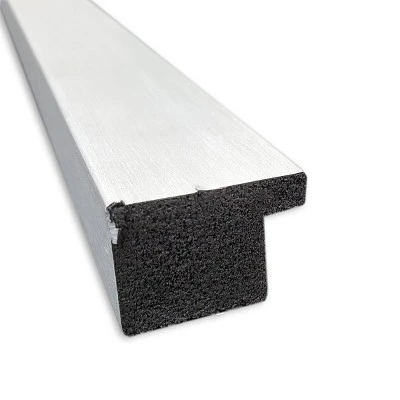 30" X 24" Non-Beveled Grace Narrow Bathroom Wall Mirror Brushed Nickel - Amanti Art 1 30" X 24" Non-Beveled Grace Narrow Bathroom Wall Mirror Brushed Nickel - Amanti Art