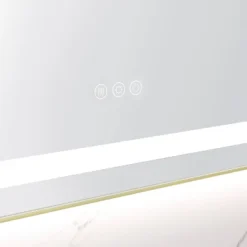 36 X 28 Inch LED Bathroom Mirror With Front And Backlight,Wall Mounted Vanity Mirror With Aluminum Frame,Anti-Fog, Memory, 3 Colors, Stepless Dimmable 8 36 X 28 Inch LED Bathroom Mirror With Front And Backlight,Wall Mounted Vanity Mirror With Aluminum Frame,Anti-Fog, Memory, 3 Colors, Stepless Dimmable -Umbra Home Decor Shop GUEST 38dbda4e bf72 41bb b1f6 f171c63d447d