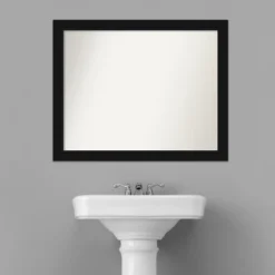 Amanti Art Avon Black Non-Beveled Bathroom Wall Mirror -Umbra Home Decor Shop GUEST 39143da2 28d9 4dda 89ea 50b9210a486d