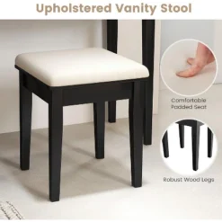 Tangkula Vanity Table Set With Lighted Mirror Adjustable 10 Bulbs Dresser 4 Drawer -Umbra Home Decor Shop GUEST 391d1ba8 6be7 4ed0 aceb a6b7a9ef5726