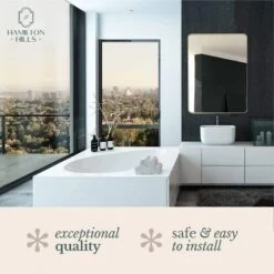 Hamilton Hills 30" X 40" Rectangle Contemporary Metal Gold Framed Mirror -Umbra Home Decor Shop GUEST 39312735 61f4 4c01 883e 6d9c61d8555c