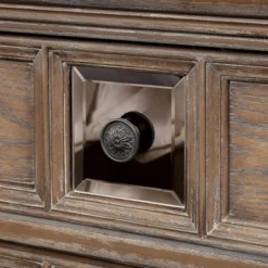 2pc Lellen Dresser And Mirror Set Rustic Natural Tone - HOMES: Inside + Out -Umbra Home Decor Shop GUEST 393f7c7f 3b7c 4f9b 8fad def7a4180567