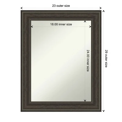 Shipwreck Non-Beveled Bathroom Wall Mirror Wall Mirror 3 Shipwreck Non-Beveled Bathroom Wall Mirror Wall Mirror - Image 3