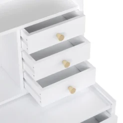 Vanity Makeup Table With Mirror, Storage Dresser With 7 Drawers-ModernLuxe -Umbra Home Decor Shop GUEST 39ba096d 6e83 4a1f 955a fd14cf529763