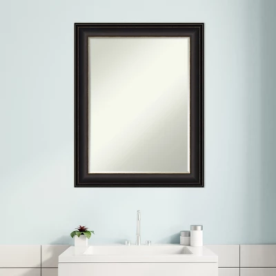 Amanti Art Trio Oil Rubbed Bronze Petite Bevel Bathroom Wall Mirror 28.5 X 22.5 In. 5 Amanti Art Trio Oil Rubbed Bronze Petite Bevel Bathroom Wall Mirror 28.5 X 22.5 In. - Image 5