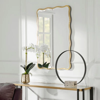 Uttermost Aneta Gold Scalloped Mirror 3 Uttermost Aneta Gold Scalloped Mirror - Image 3