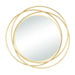 Metal Overlapping Circle Frame Wall Mirror- Olivia & May -Umbra Home Decor Shop GUEST 3b67fe58 f11b 4103 aebf 005adb7e15cc