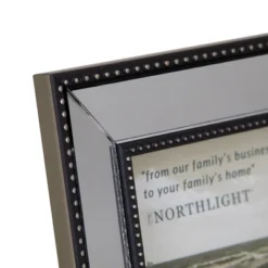 Northlight 5" X 7" Silver Studded Glass Mirror Encased Photo Picture Frame -Umbra Home Decor Shop GUEST 3c4b6e10 94b0 4b57 a5ed 657aca1ae95e