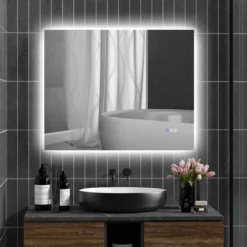 LED Bathroom Mirror With Lights, 39inx 32in LED Mirror For Bathroom With Anti-Fog, Memory & Infinite Color Temperature,Horizontal/Vertical -Umbra Home Decor Shop GUEST 3d16b464 e0fc 49b0 90be 0b5d435e36f0