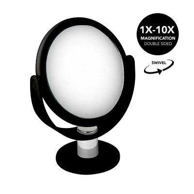 5" Vanity Rubberized 1X-10X Magnification Mirror - Home Details 2 5" Vanity Rubberized 1X-10X Magnification Mirror - Home Details - Image 2