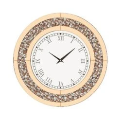 Round Mirror Wall Clock Crushed Diamond -Umbra Home Decor Shop GUEST 3e602c9c 322d 4086 b60b ed1396c5eab6