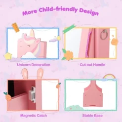 Tangkula Kids Jewelry Cabinet W/ Full-Length Mirror 2 Adjustable Tilt Angles Drawer Pink 13 Tangkula Kids Jewelry Cabinet W/ Full-Length Mirror 2 Adjustable Tilt Angles Drawer Pink -Umbra Home Decor Shop GUEST 3e70a71b 1566 4c46 a9db e3cc1681395e