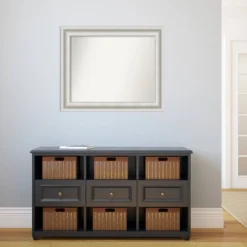 34" X 28" Non-Beveled Parlor White Wall Mirror - Amanti Art -Umbra Home Decor Shop GUEST 3e78e9cb 813e 4efb a700 34c7a1865d56
