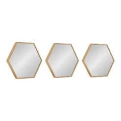 3pc 14" X 16" Rhodes Wall Mirror Set - Kate & Laurel All Things Decor -Umbra Home Decor Shop GUEST 3e839a07 56dc 4e89 86be 27aa53f0dfd0