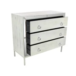 Glam Painted Wood And Mirror Chest White - Olivia & May 25 Glam Painted Wood And Mirror Chest White - Olivia & May -Umbra Home Decor Shop GUEST 3f3aa205 ff16 4f06 982a b1700d2c225d
