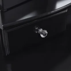 Tangkula Removable Tri-folding Mirror Vanity Table Unit Makeup Set W/ Stool & 4 Drawers -Umbra Home Decor Shop GUEST 3f8ea7e5 3334 4e12 b055 61e3270ec433