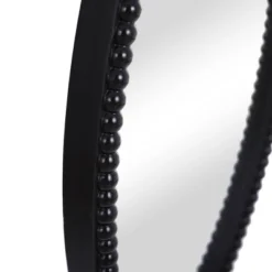 Wood Oval Mirror With Beaded Trim Black - StyleCraft 8 Wood Oval Mirror With Beaded Trim Black - StyleCraft -Umbra Home Decor Shop GUEST 3fb6c49e ccea 4944 a7b1 dff5a66d3f6d