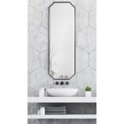 Kate & Laurel All Things Decor 16" X 48" Rhodes Full Length Wall Mirror -Umbra Home Decor Shop GUEST 3fc69980 e8af 4fc9 ad6e 7df269c9bf60
