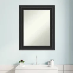 24" X 30" Non-Beveled Shipwreck Black Bathroom Wall Mirror - Amanti Art 15 24" X 30" Non-Beveled Shipwreck Black Bathroom Wall Mirror - Amanti Art -Umbra Home Decor Shop GUEST 4054e071 5b03 43bf 8dff baca978ec8a1