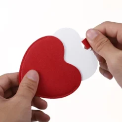 Unique Bargains Stainless Steel Heart Shaped Compact Makeup Mirror And PU Leather Case -Umbra Home Decor Shop GUEST 408857b1 d1b8 4a39 b3b1 211420fcdf10