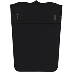 Uttermost Gaylia Satin Black 27" X 36 3/4" Curve Top Mirror -Umbra Home Decor Shop GUEST 40dde0c4 4615 4cb5 9438 913a1be13e8d