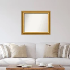 34" X 28" Non-Beveled Parlor Gold Wall Mirror - Amanti Art -Umbra Home Decor Shop GUEST 418e58e3 43e9 43ad 808f 1bc36e70d916