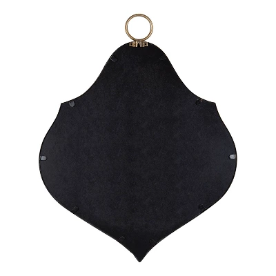 21" X 27" Sarita Decorative Framed Wall Mirror Gold - Kate & Laurel All Things Decor 3 21" X 27" Sarita Decorative Framed Wall Mirror Gold - Kate & Laurel All Things Decor - Image 3