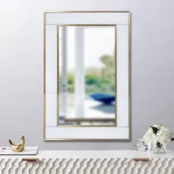 Dann Foley Lifestyle Wall Mirror White - StyleCraft -Umbra Home Decor Shop GUEST 44625a16 8b6a 4c14 8467 e4a44ca5b465