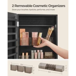 SONGMICS Jewelry Cabinet Storage Wall-Mounted Jewelry Organizer Armoire Full-Length Mirror -Umbra Home Decor Shop GUEST 472efac7 10f1 4e65 a064 15255af8fd21