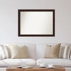 42" X 31" Non-Beveled William Mottled Bronze Narrow Wall Mirror - Amanti Art -Umbra Home Decor Shop GUEST 47dd9e75 9f44 4df9 8d35 cc1499b11a9d