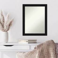21" X 27" Non-Beveled Avon Black Wall Mirror - Amanti Art 11 21" X 27" Non-Beveled Avon Black Wall Mirror - Amanti Art -Umbra Home Decor Shop GUEST 47eb1c3c 3810 4c74 9c80 21ac9240c89e