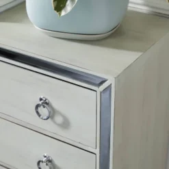 Glam Painted Wood And Mirror Chest White - Olivia & May 24 Glam Painted Wood And Mirror Chest White - Olivia & May -Umbra Home Decor Shop GUEST 4941078c e2aa 470b 8b99 5d85cea0c6c1