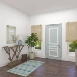 Mother Of Pearl Handmade Mosaic Wall Mirror With Blue Corners Cream - Olivia & May -Umbra Home Decor Shop GUEST 4999cf1c d88f 4917 b98a d9b33ae0ad1e