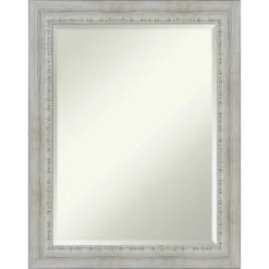 Amanti Art Rustic White Wash Beveled Wood Bathroom Wall Mirror -Umbra Home Decor Shop GUEST 4c2d1b01 1973 4c5d b622 9c28e7bed1d3