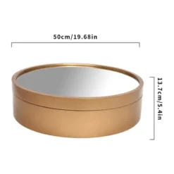 YIYIBYUS Round Bathroom Mirror Cabinet Wall Storage Cabinet Mirror, Gold -Umbra Home Decor Shop GUEST 4d5acda4 fe74 4d10 a0c0 4c5c505bf6d5