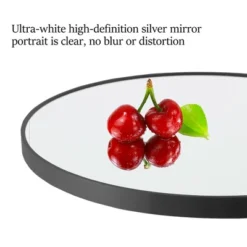 Eranthe Wall Mounted Round Mirror With Brushed Metal Frame For Bathroom, Vanity, Living Room, Bedroom, Entryway Wall Decor - The Pop Home -Umbra Home Decor Shop GUEST 4d88fbd5 9e98 4c5c b8dc 1705b713a793