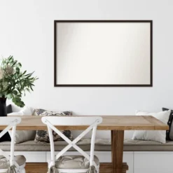 37" X 25" Non-Beveled Carlisle Espresso Narrow Wood Wall Mirror - Amanti Art -Umbra Home Decor Shop GUEST 4dc033f1 e6f4 42c0 9c44 a259e2e219d2