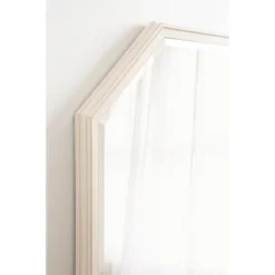 Oakhurst Octagon Wall Mirror White - Kate & Laurel All Things Decor -Umbra Home Decor Shop GUEST 4df42b4c 4084 4b29 89d8 691f66b4bfcb