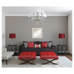 Alexandria White Wash Framed Wall Mirror - Amanti Art -Umbra Home Decor Shop GUEST 4ec9204a f223 49c1 91c5 07d5c266ce7f