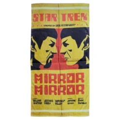 Ukonic Star Trek Spock Mirror Mirror 60"x30" Beach Towel -Umbra Home Decor Shop GUEST 4f0488b0 0109 4180 93ff 70f5db93bd88