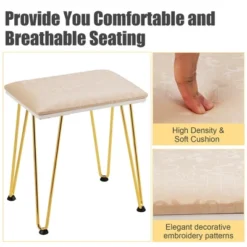 Costway Vanity Makeup Dressing Table W/ 3 Lighting Modes Mirror Touch Switch White -Umbra Home Decor Shop GUEST 4f315948 921e 4131 a1c5 a22463e54b8e